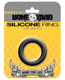 Boneyard Silicone Ring 1.6 inches Black (SKU: TCN-RTBY0140)