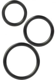 Silicone Support Rings Black 3 Pack (SKU: TCN-SE1455-25)
