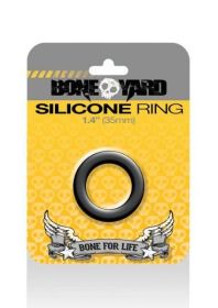 Boneyard Silicone Ring 1.4 inches Black (SKU: CHABY0135)