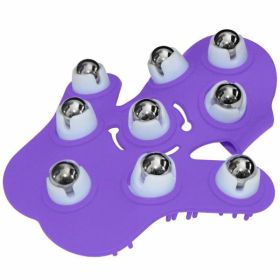 Fuzu Roller Purple Glove Massager (SKU: FINRGLOVE10)